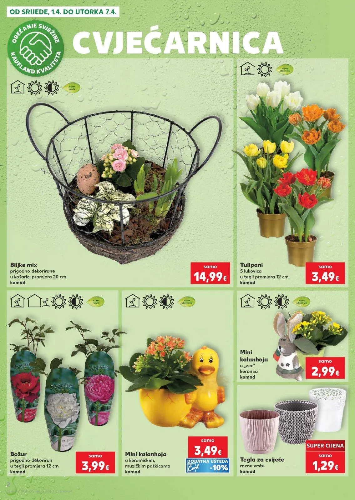 Katalog Kaufland katalog do 07.04.2026 od 1. travnja do 7. travnja 2026. - Pregled Stranica 2