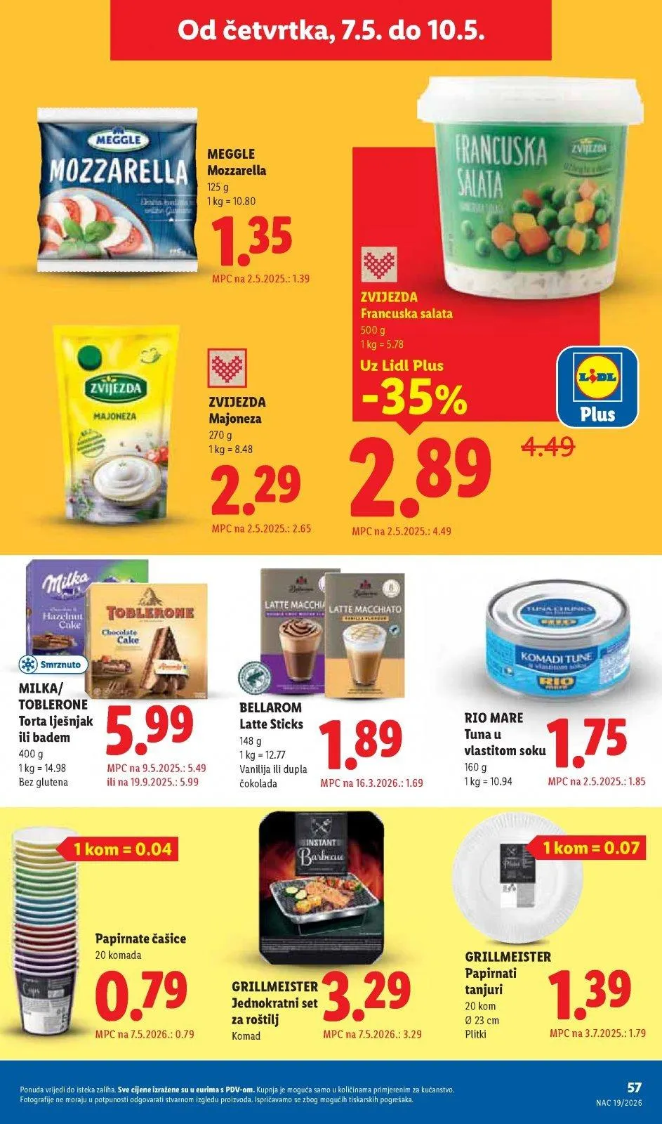 Katalog Lidl katalog do 10.05.2026 od 30. travnja do 10. svibnja 2026. - Pregled Stranica 57