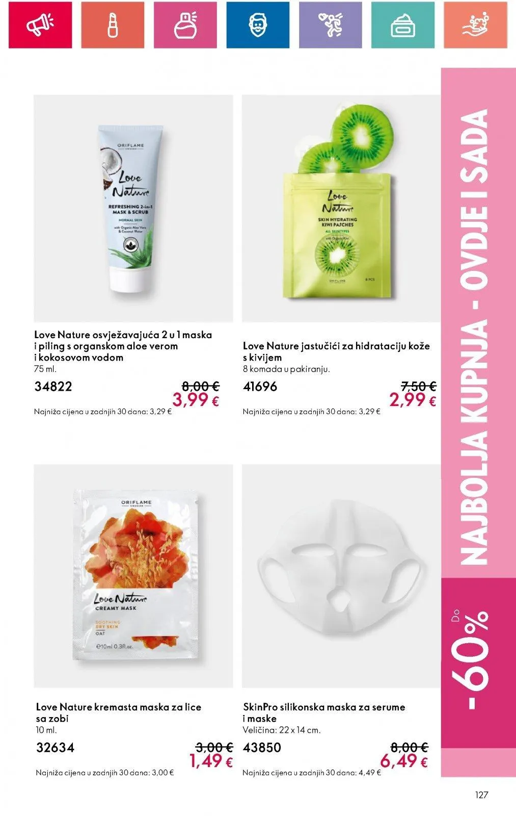 Katalog Oriflame katalog do 11.09.2024 od 29. kolovoza do 11. rujna 2024. - Pregled Stranica 127