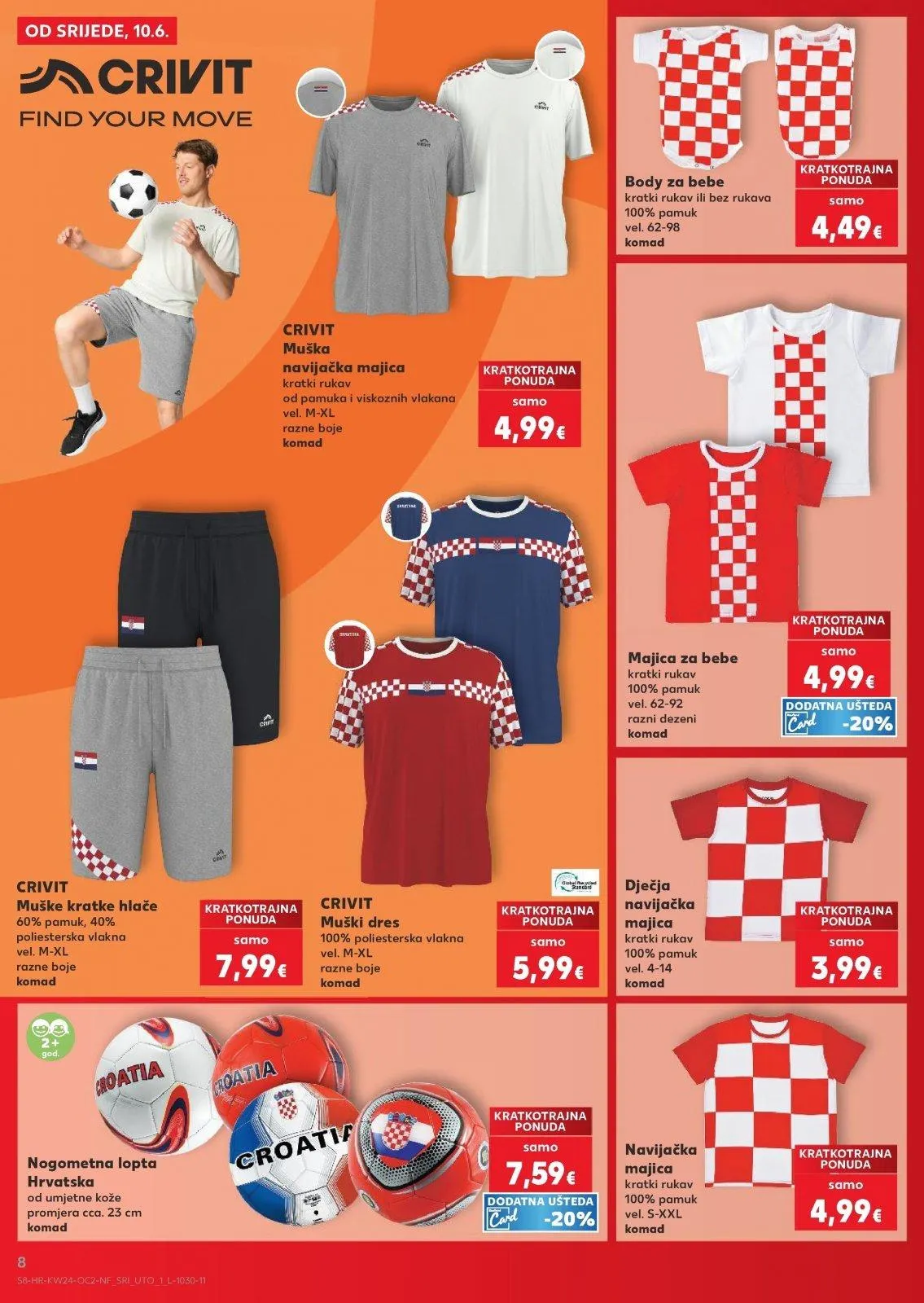 Katalog Kaufland katalog do 16.06.2026 od 10. lipnja do 16. lipnja 2026. - Pregled Stranica 8