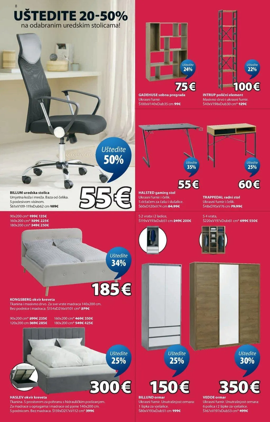 Katalog JYSK katalog do 28.07.2026 od 26. lipnja do 28. srpnja 2026. - Pregled Stranica 9