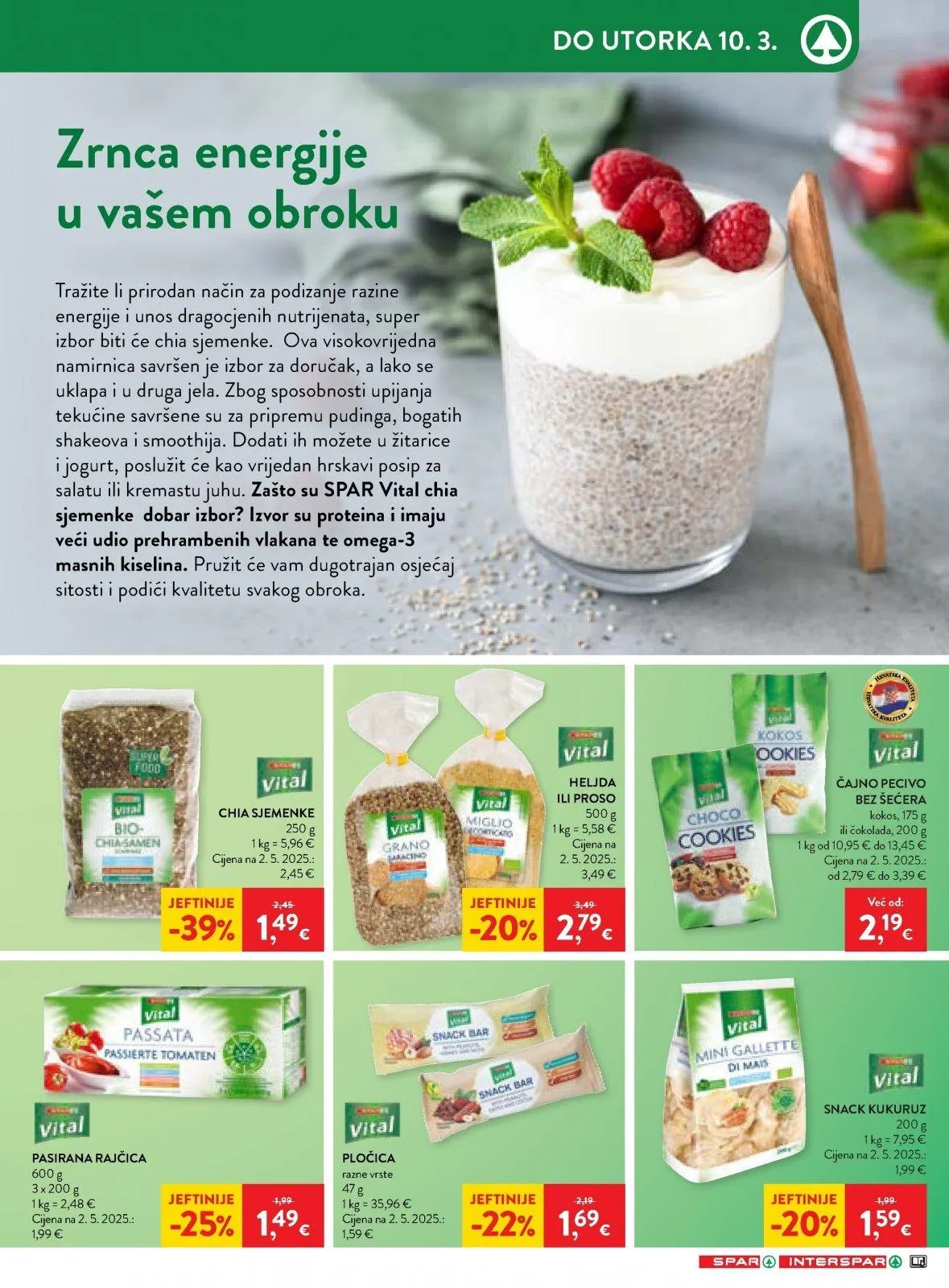 Katalog Spar katalog do 10.03.2026 od 5. ožujka do 10. ožujka 2026. - Pregled Stranica 11