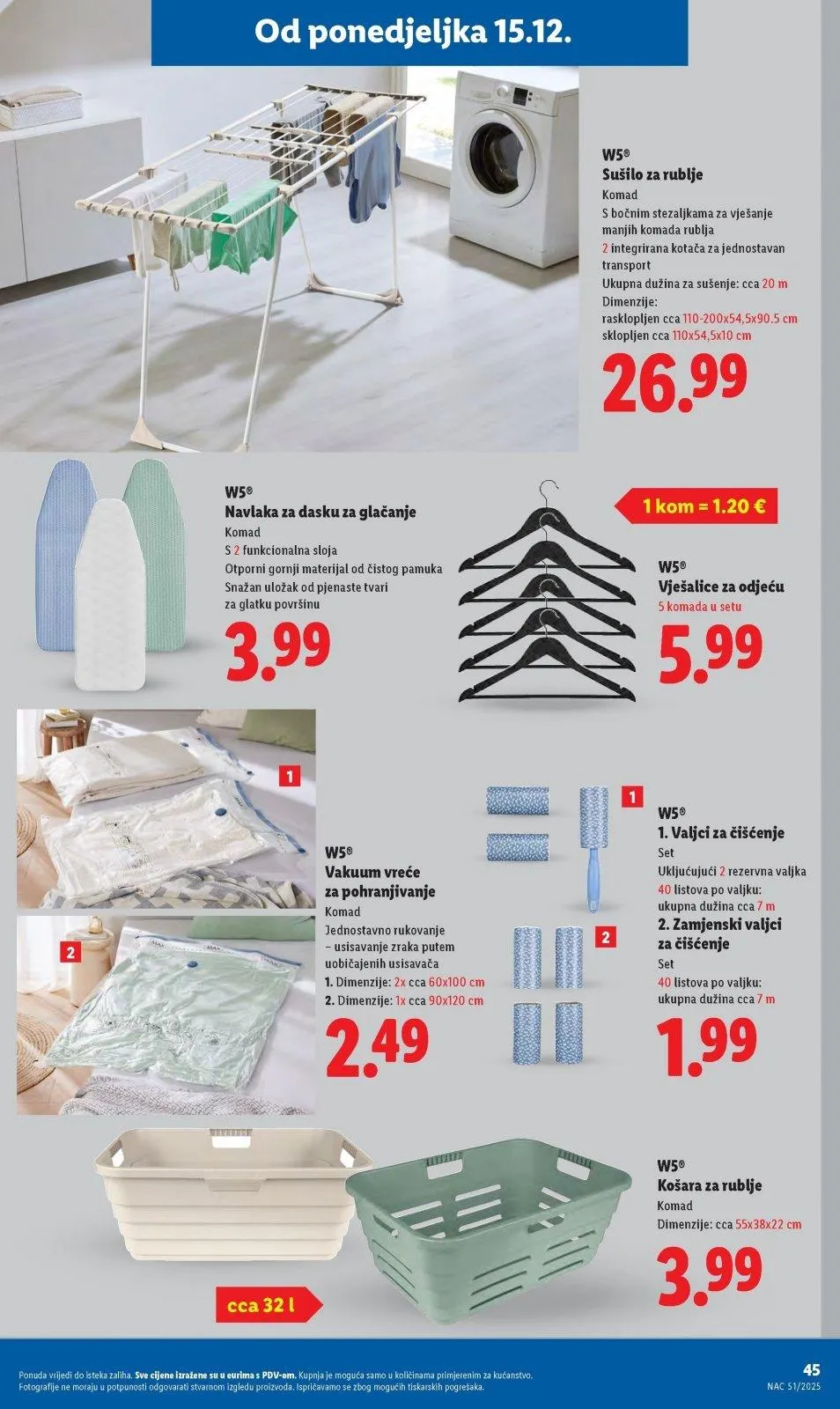 Katalog Lidl katalog do 24.12.2025 od 11. prosinca do 24. prosinca 2025. - Pregled Stranica 45