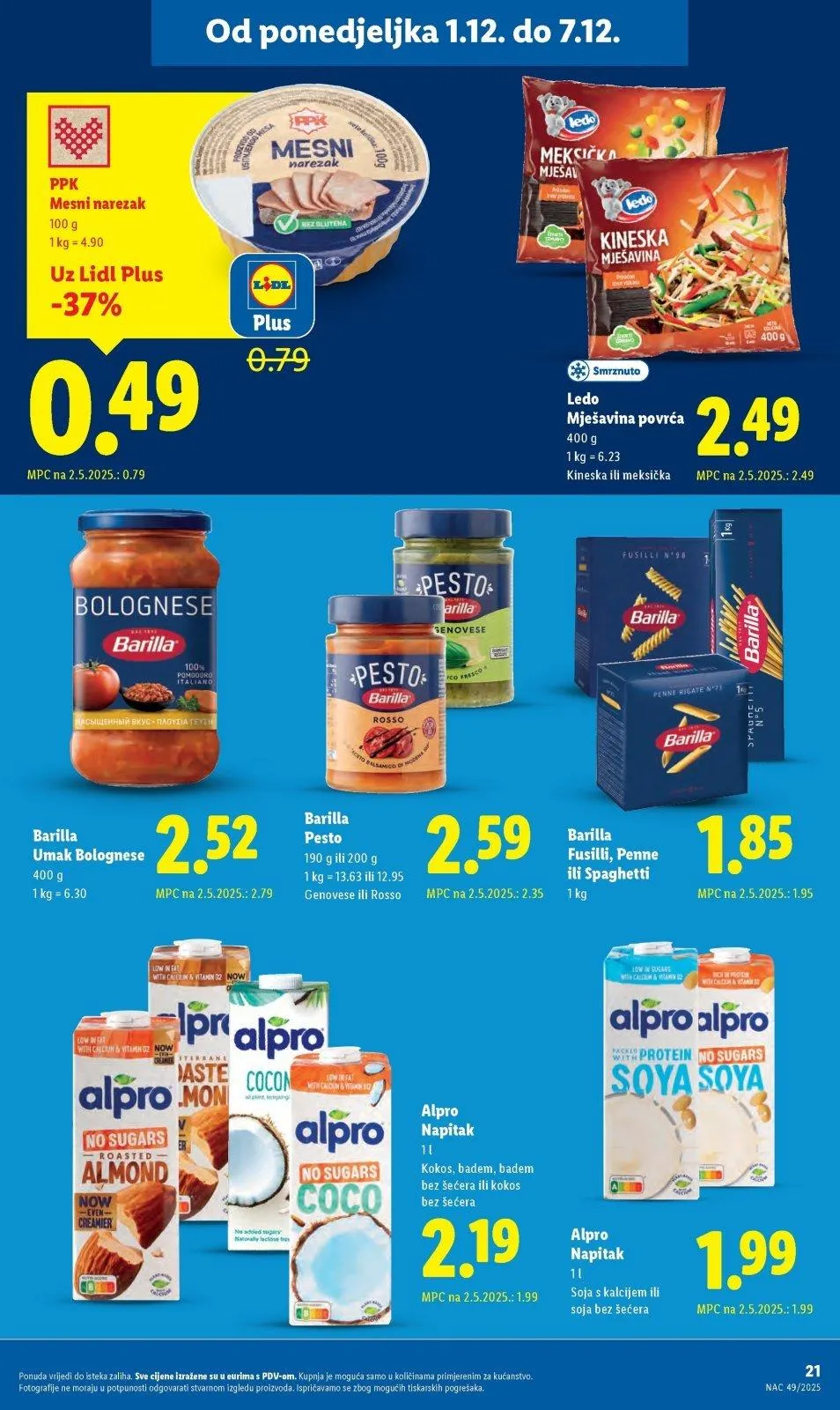 Katalog Lidl katalog do 07.12.2025 od 3. prosinca do 7. prosinca 2025. - Pregled Stranica 21