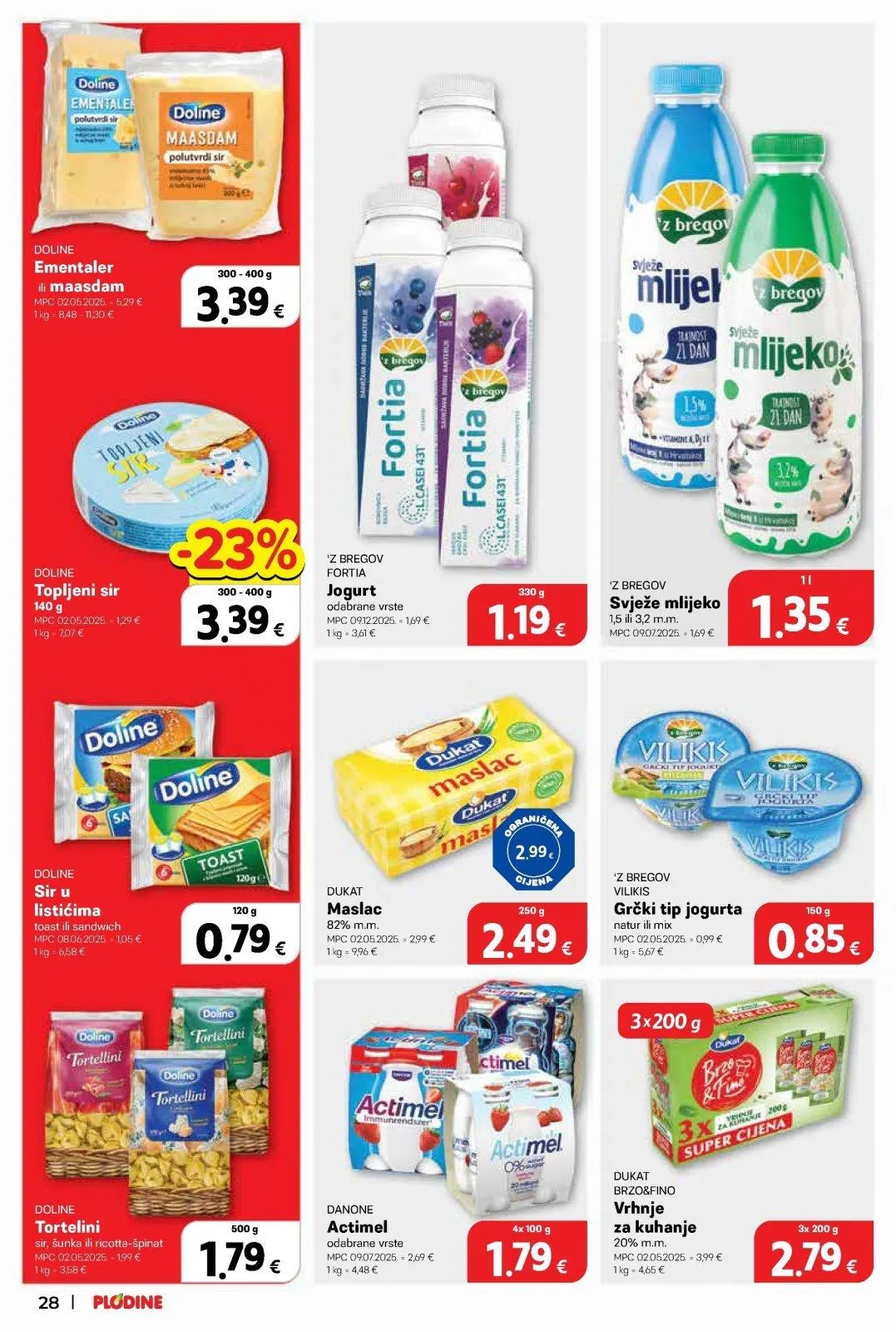 Katalog Plodine katalog do 19.05.2026 od 13. svibnja do 19. svibnja 2026. - Pregled Stranica 28