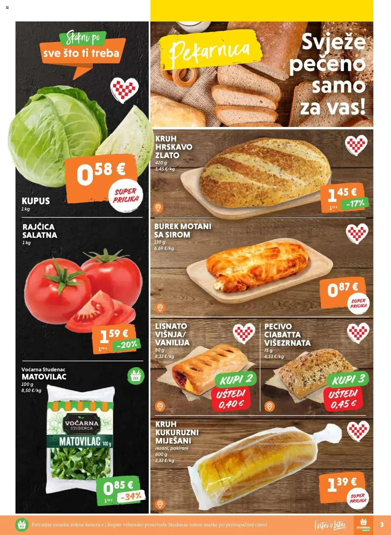 Katalog Katalog Studenac od 10. listopada do 16. listopada 2024. - Pregled Stranica 3