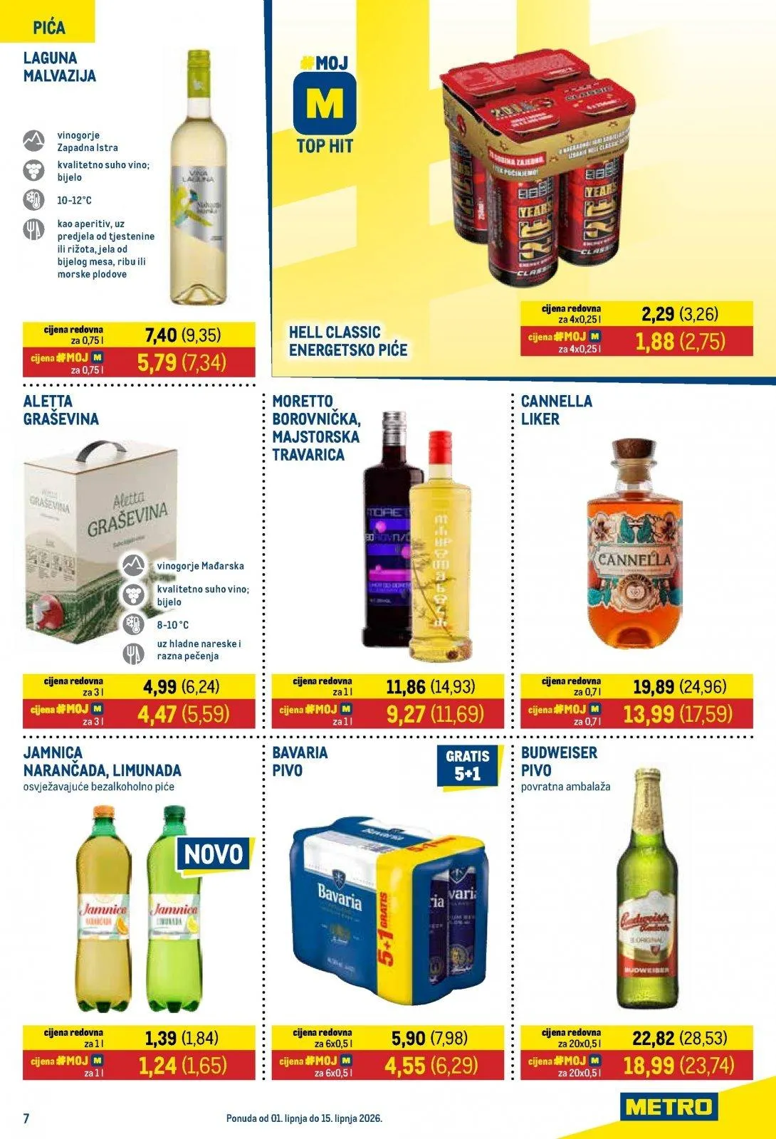 Katalog Metro katalog do 15.06.2026 od 9. lipnja do 15. lipnja 2026. - Pregled Stranica 7