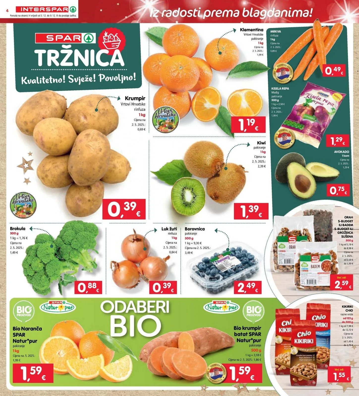 Katalog Interspar katalog do 09.12.2025 od 3. prosinca do 9. prosinca 2025. - Pregled Stranica 6