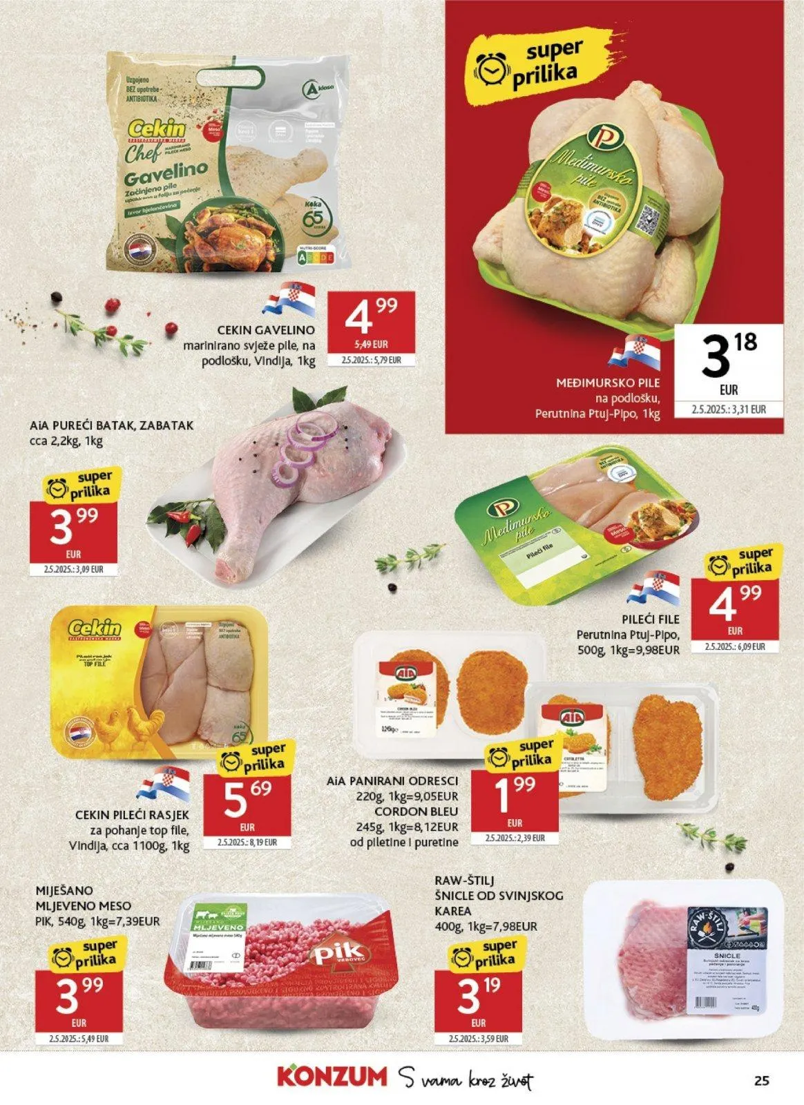 Katalog Konzum katalog do 16.06.2026 od 10. lipnja do 16. lipnja 2026. - Pregled Stranica 25