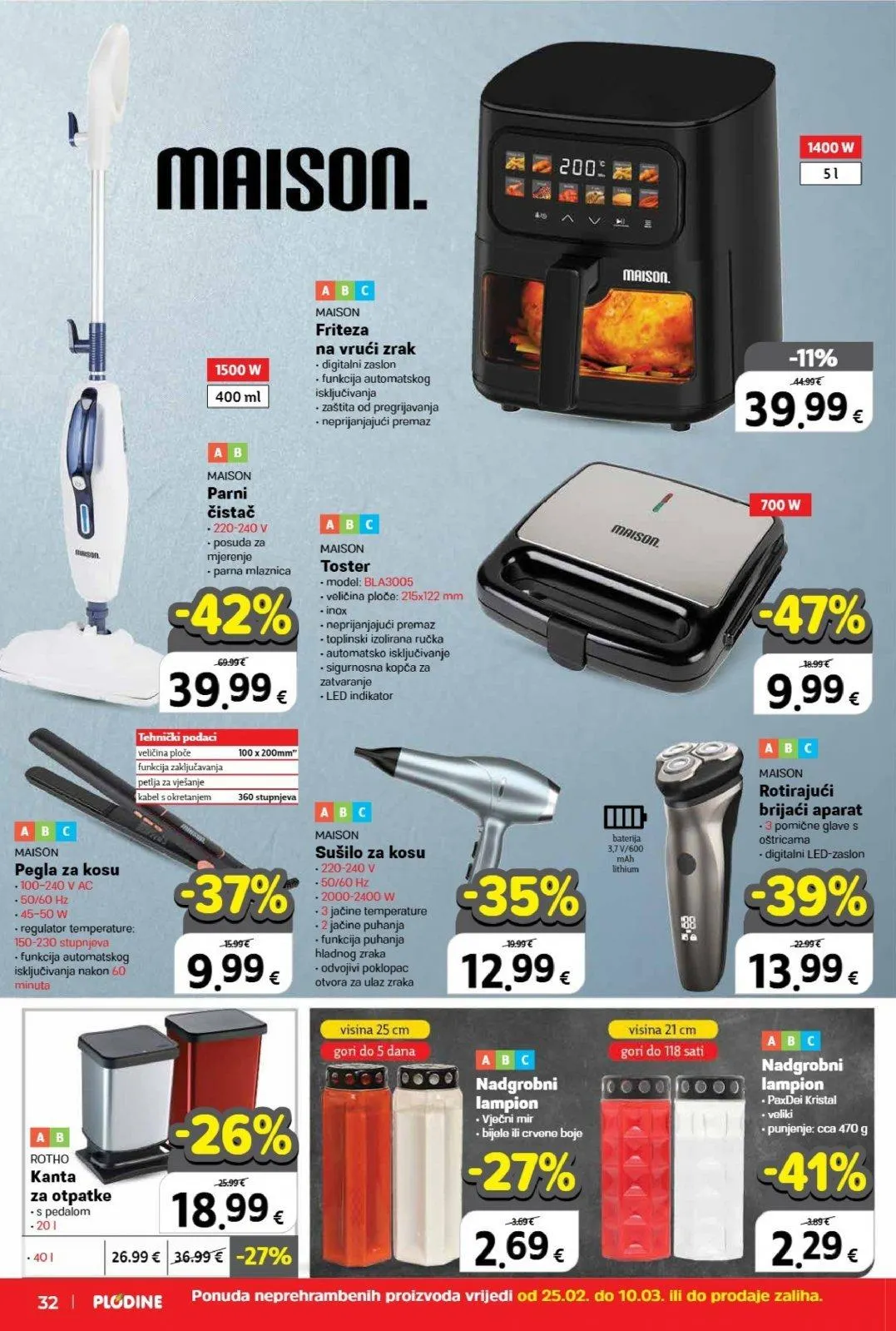 Katalog Plodine katalog do 03.03.2026 od 26. veljače do 3. ožujka 2026. - Pregled Stranica 32