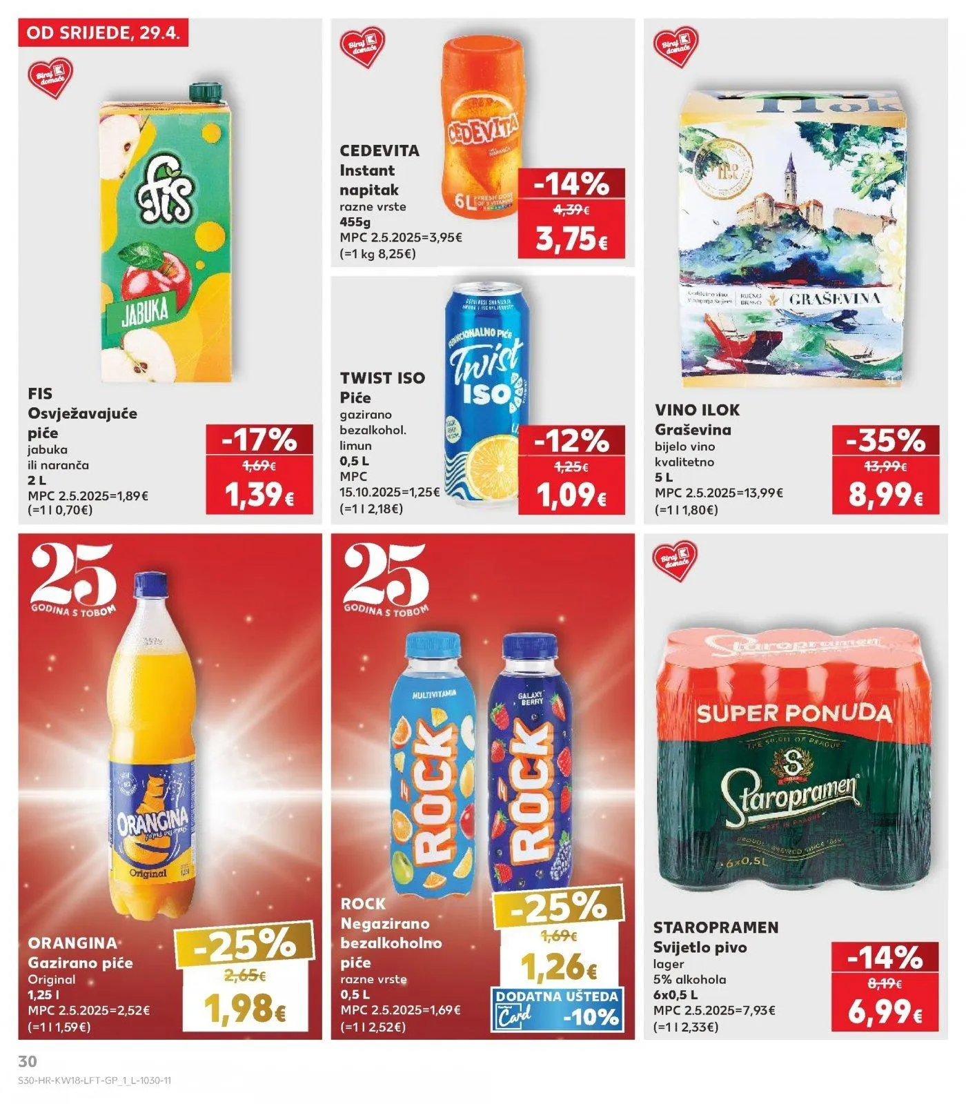 Katalog Kaufland katalog do 05.05.2026 od 29. travnja do 5. svibnja 2026. - Pregled Stranica 29