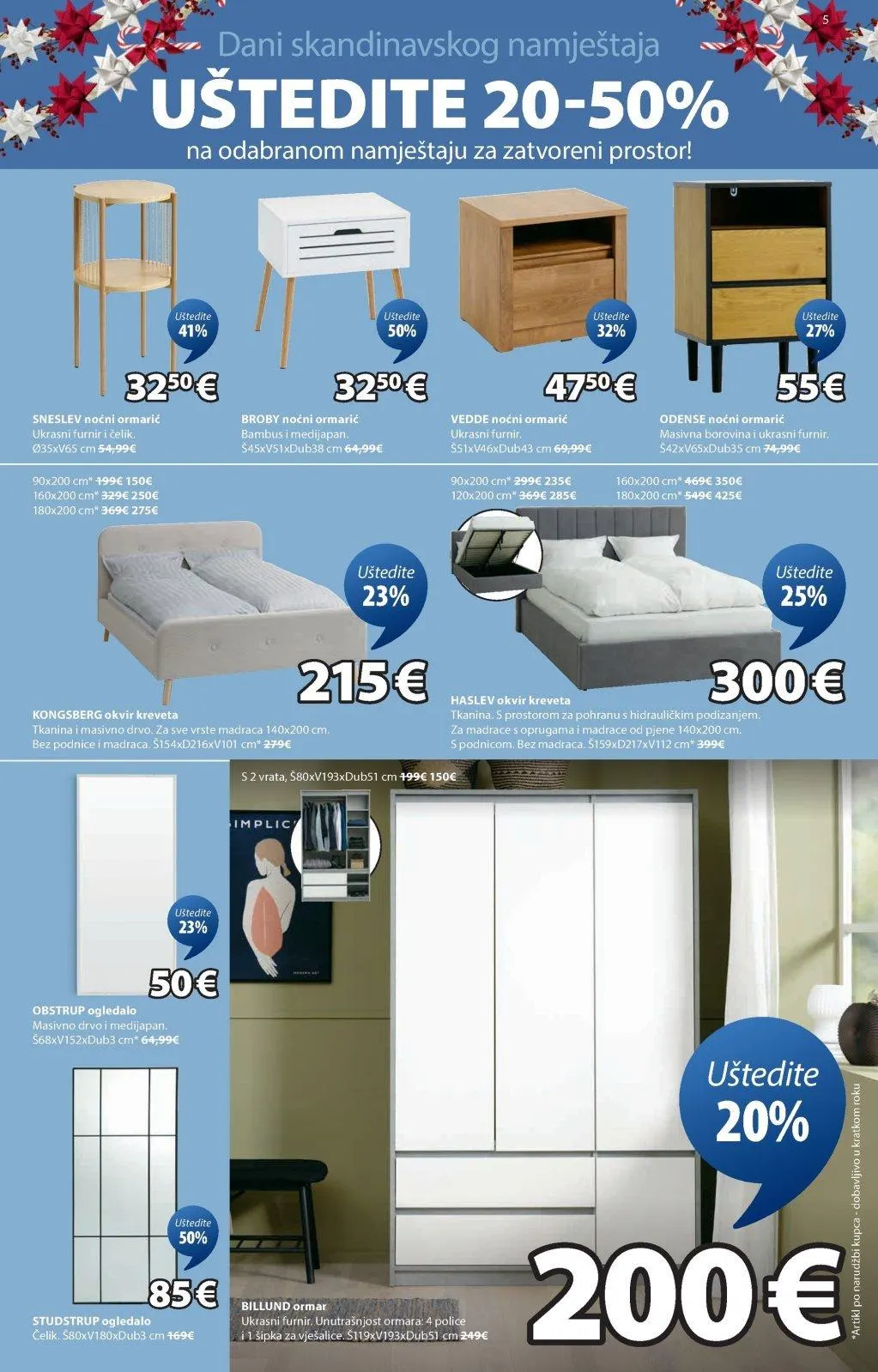 Katalog JYSK katalog do 30.12.2025 od 3. prosinca do 30. prosinca 2025. - Pregled Stranica 5