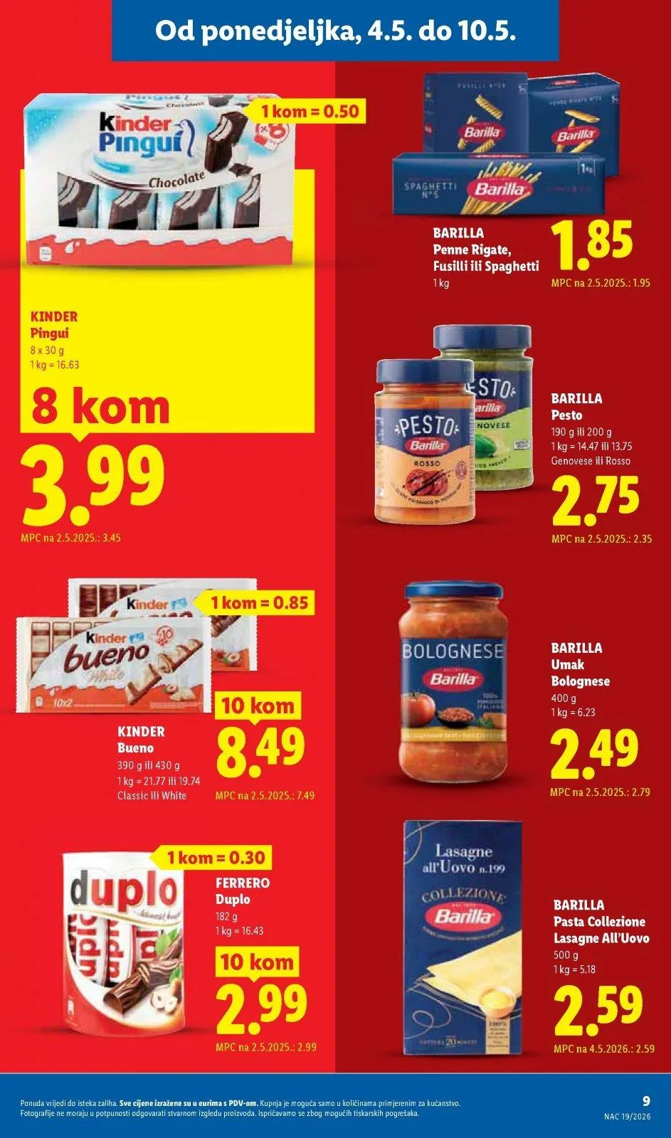 Katalog Lidl katalog do 10.05.2026 od 30. travnja do 10. svibnja 2026. - Pregled Stranica 9