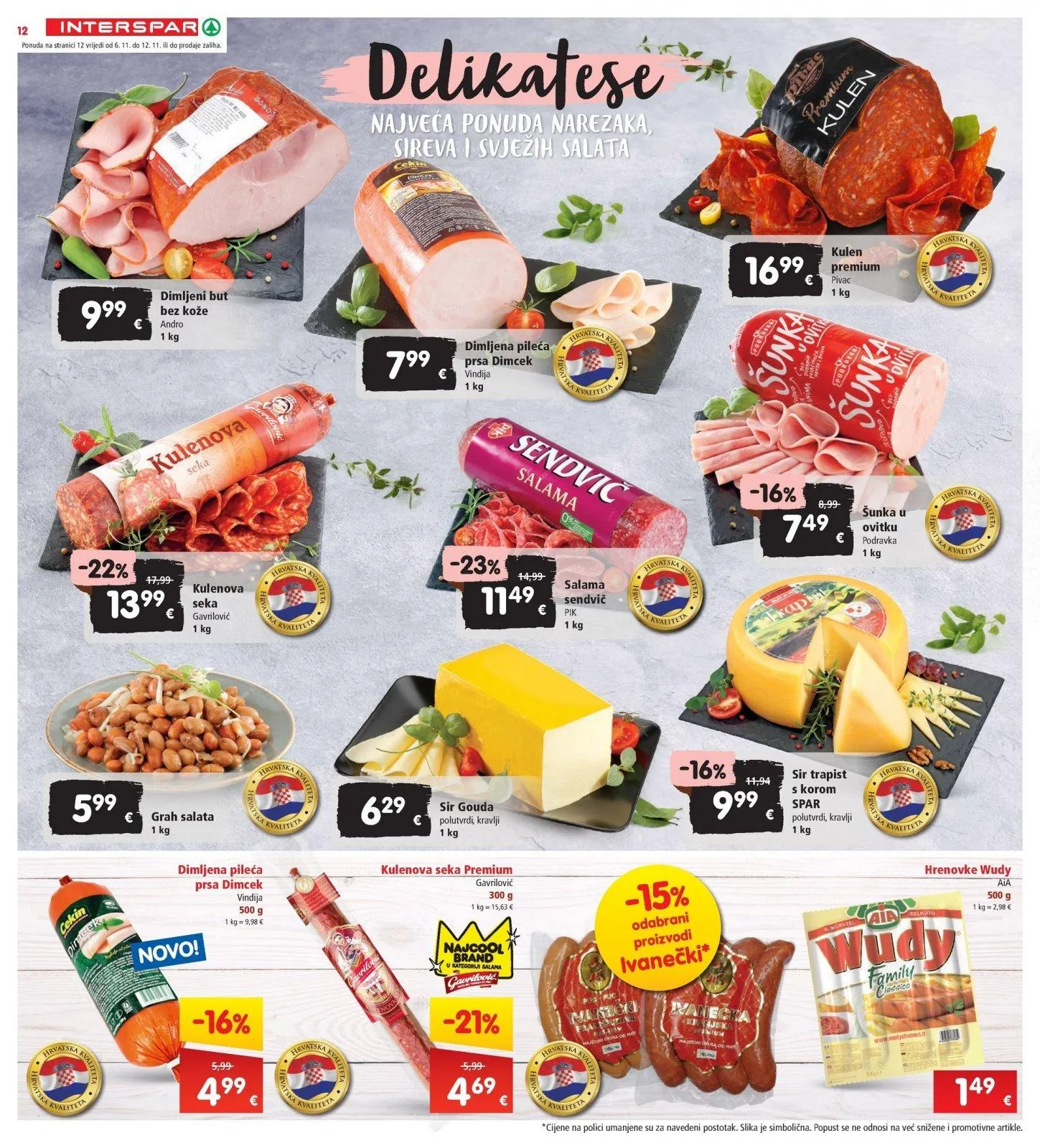 Katalog Interspar katalog do 12.11.2024 od 6. studenoga do 12. studenoga 2024. - Pregled Stranica 12