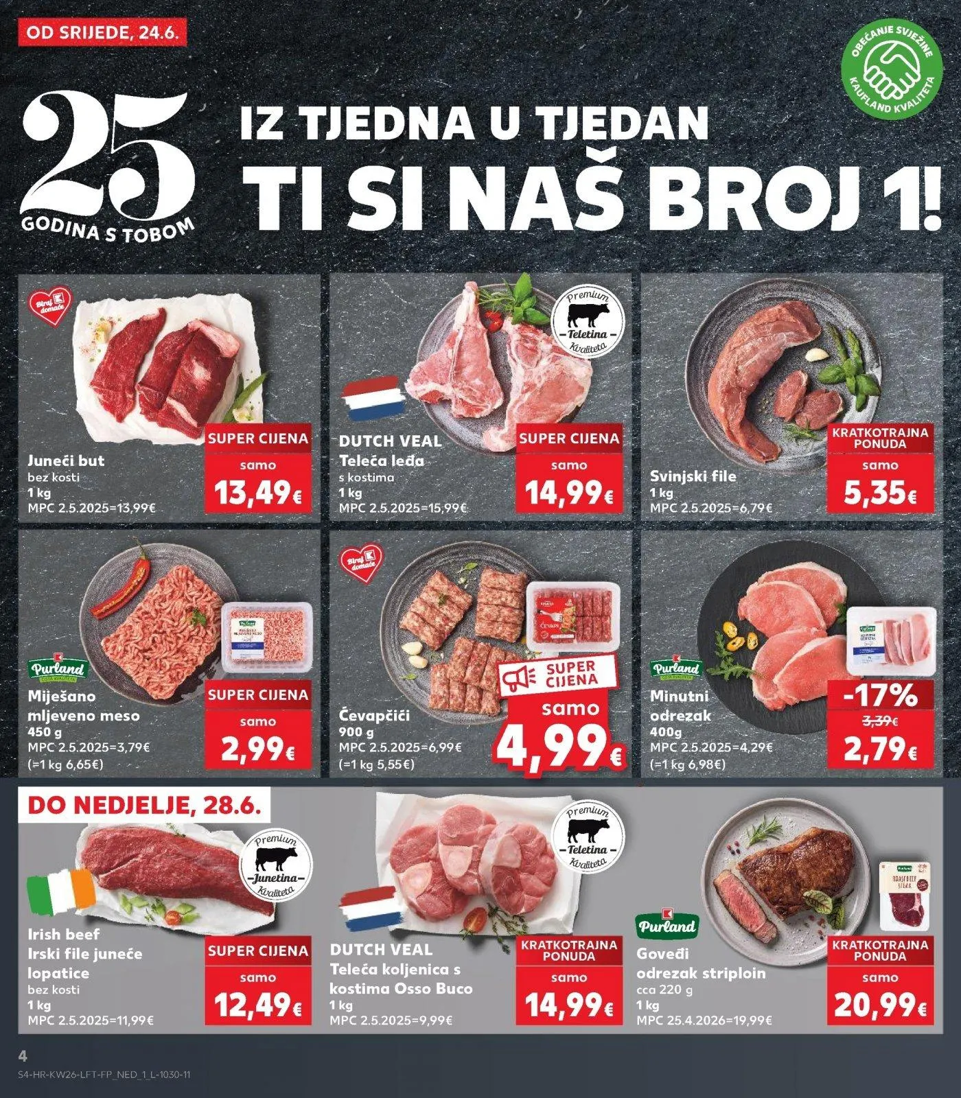 Katalog Kaufland katalog do 30.06.2026 od 25. lipnja do 30. lipnja 2026. - Pregled Stranica 4