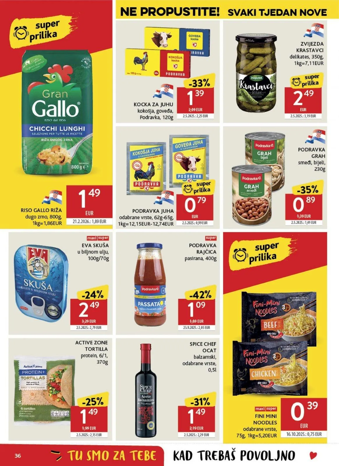 Katalog Konzum katalog do 21.04.2026 od 16. travnja do 21. travnja 2026. - Pregled Stranica 36