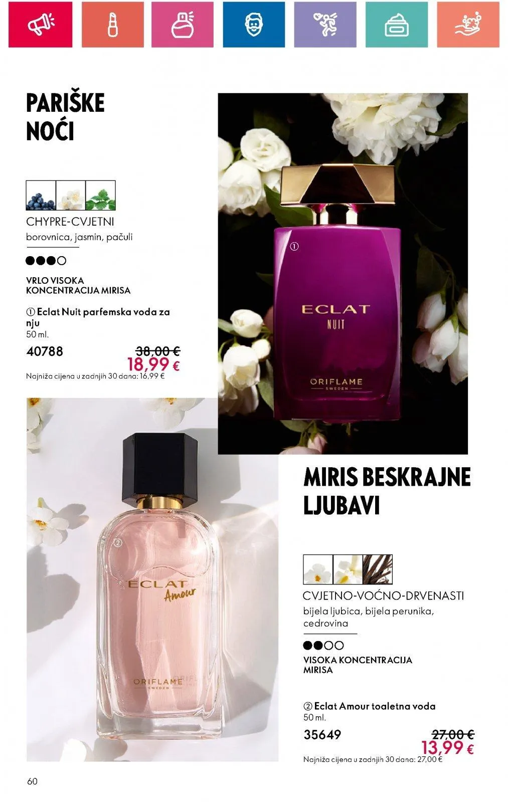 Katalog Oriflame katalog do 11.09.2024 od 29. kolovoza do 11. rujna 2024. - Pregled Stranica 60