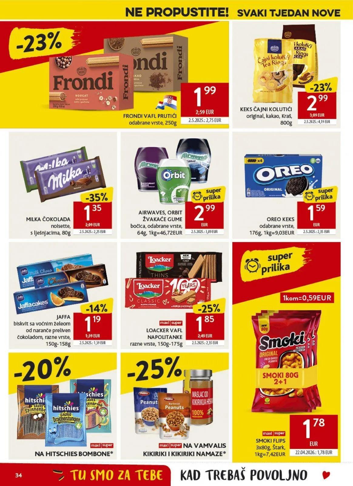 Katalog Konzum katalog do 26.05.2026 od 20. svibnja do 26. svibnja 2026. - Pregled Stranica 34