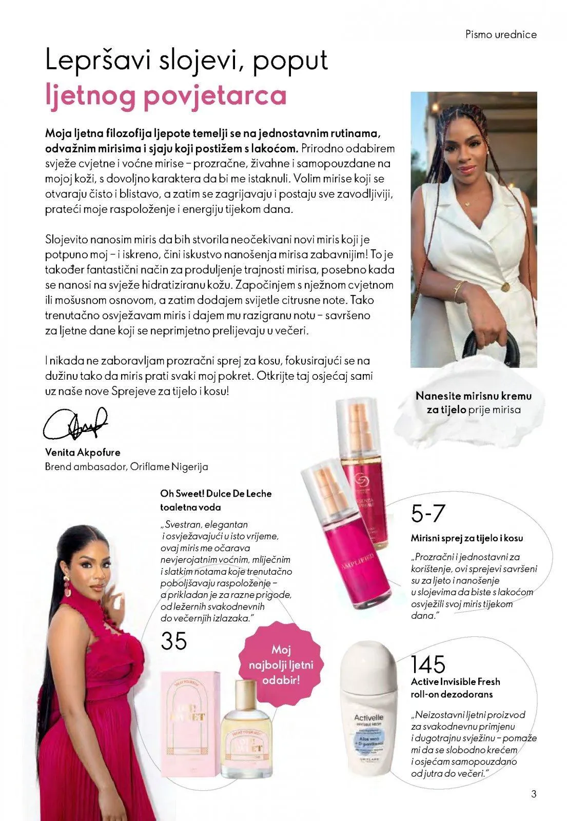 Katalog Oriflame katalog do 14.07.2026 od 26. lipnja do 14. srpnja 2026. - Pregled Stranica 3