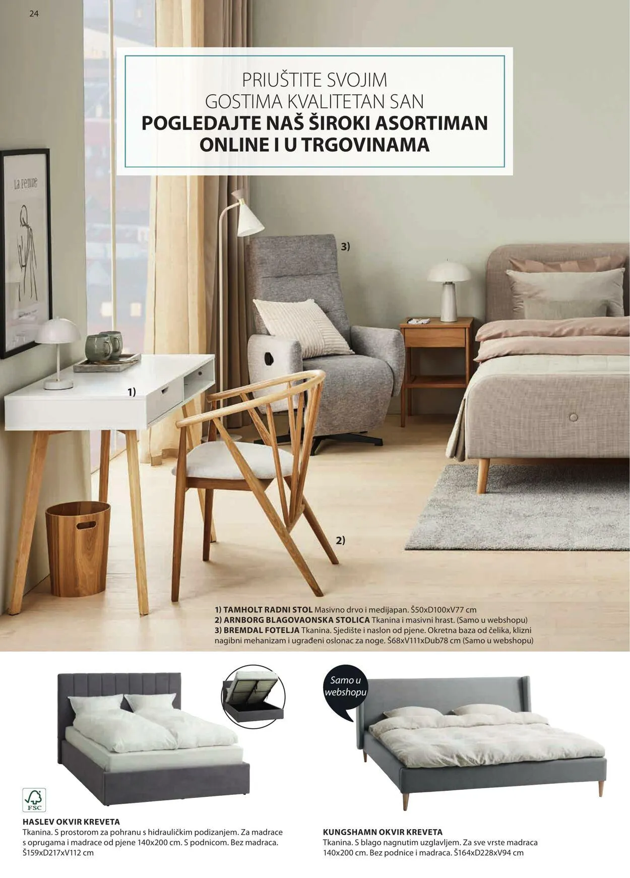 Katalog Jysk od 1. ožujka do 31. kolovoza 2024. - Pregled Stranica 24