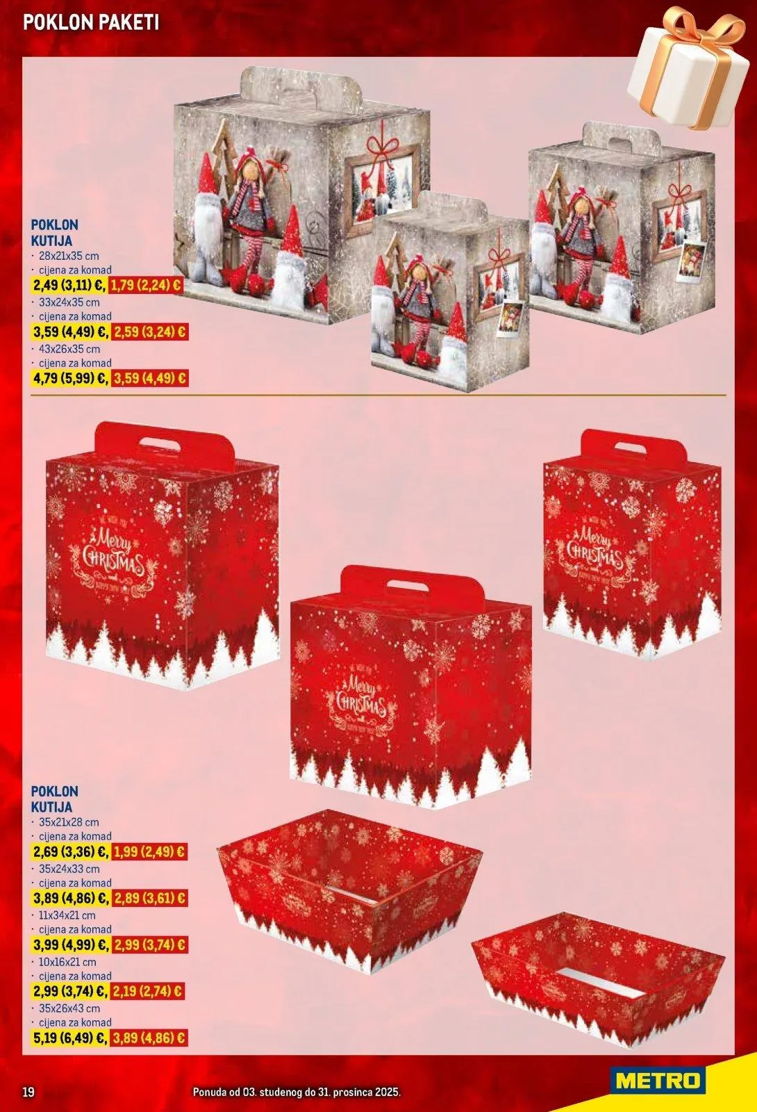 Katalog Metro katalog do 31.12.2025 od 6. studenoga do 31. prosinca 2025. - Pregled Stranica 19