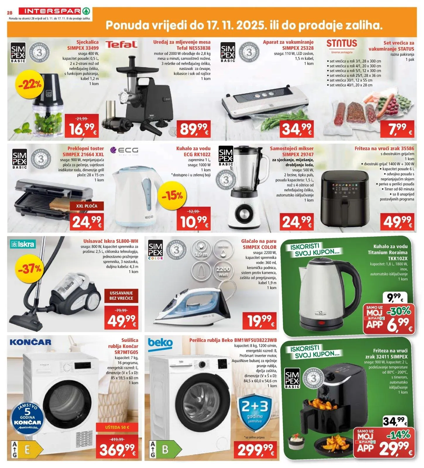 Katalog Interspar katalog do 11.11.2025 od 5. studenoga do 11. studenoga 2025. - Pregled Stranica 31