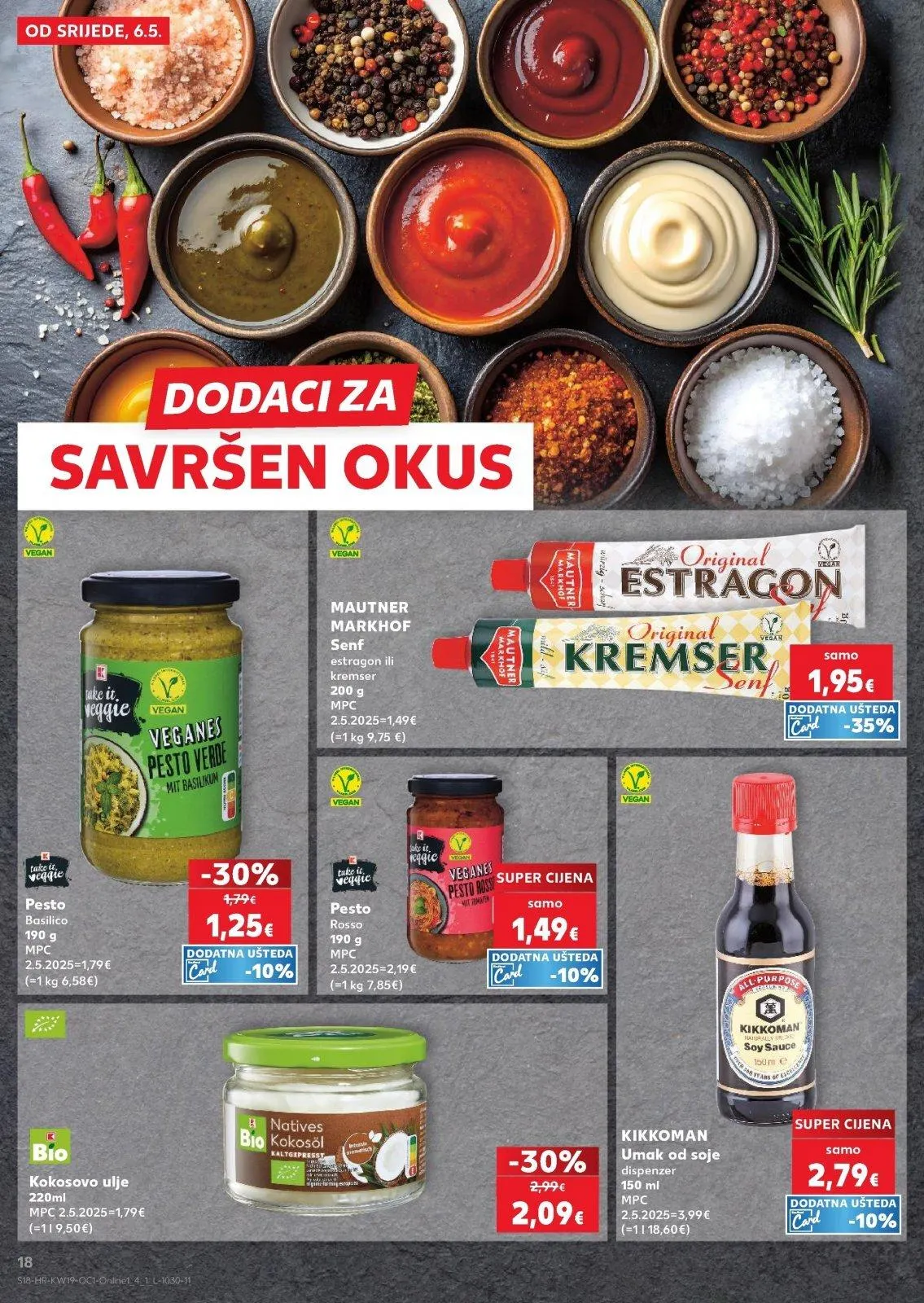 Katalog Kaufland katalog do 12.05.2026 od 8. svibnja do 12. svibnja 2026. - Pregled Stranica 18