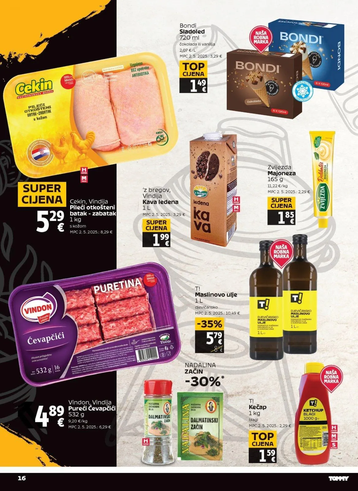 Katalog Tommy katalog do 06.05.2026 od 30. travnja do 6. svibnja 2026. - Pregled Stranica 16