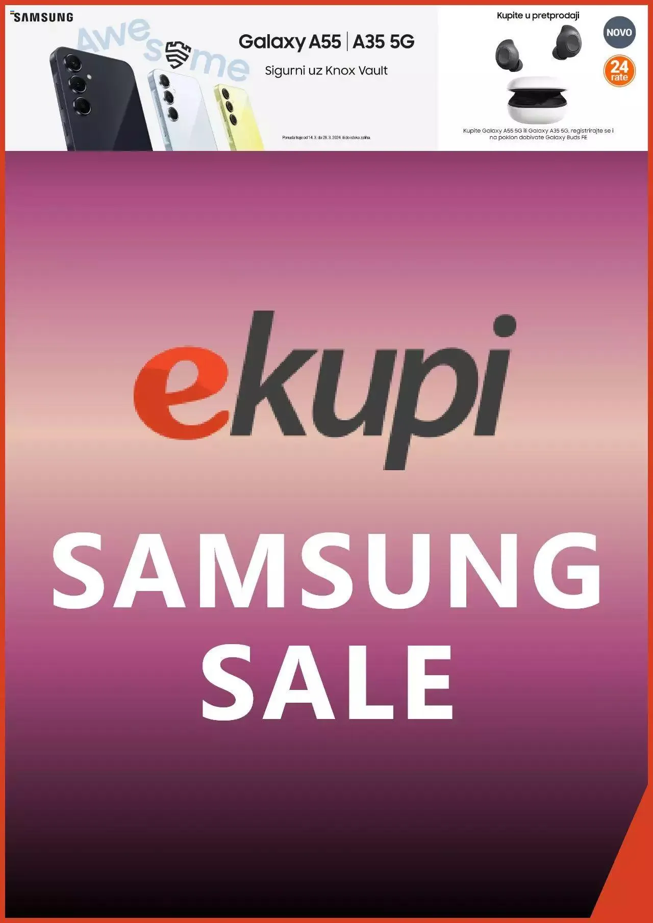 Katalog Katalog eKupi od 14. ožujka do 28. ožujka 2024. - Pregled Stranica