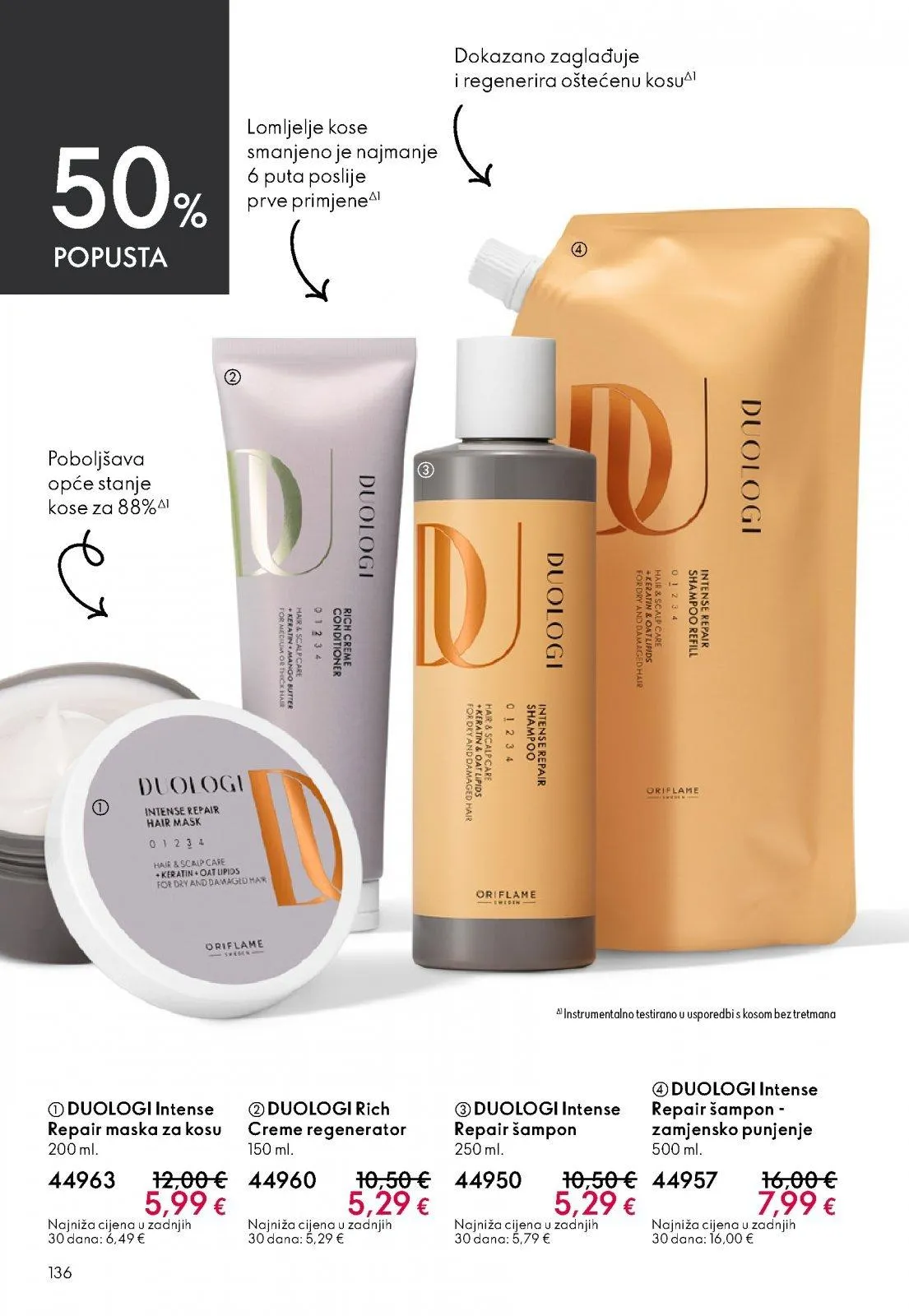 Katalog Oriflame katalog do 12.05.2026 od 22. travnja do 12. svibnja 2026. - Pregled Stranica 136