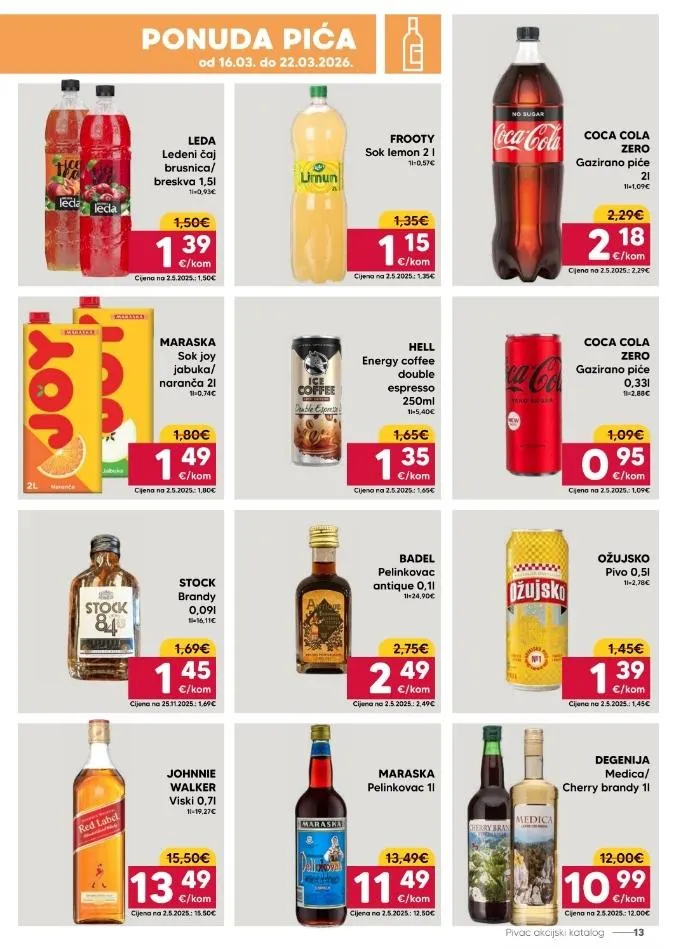 Katalog Pivac katalog do 22.03.2026 od 16. ožujka do 22. ožujka 2026. - Pregled Stranica 13