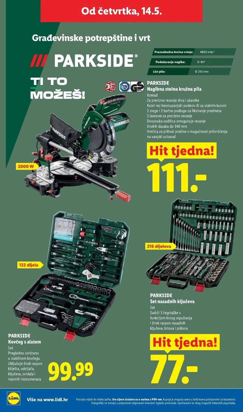 Katalog Lidl katalog do 17.05.2026 od 7. svibnja do 17. svibnja 2026. - Pregled Stranica 30