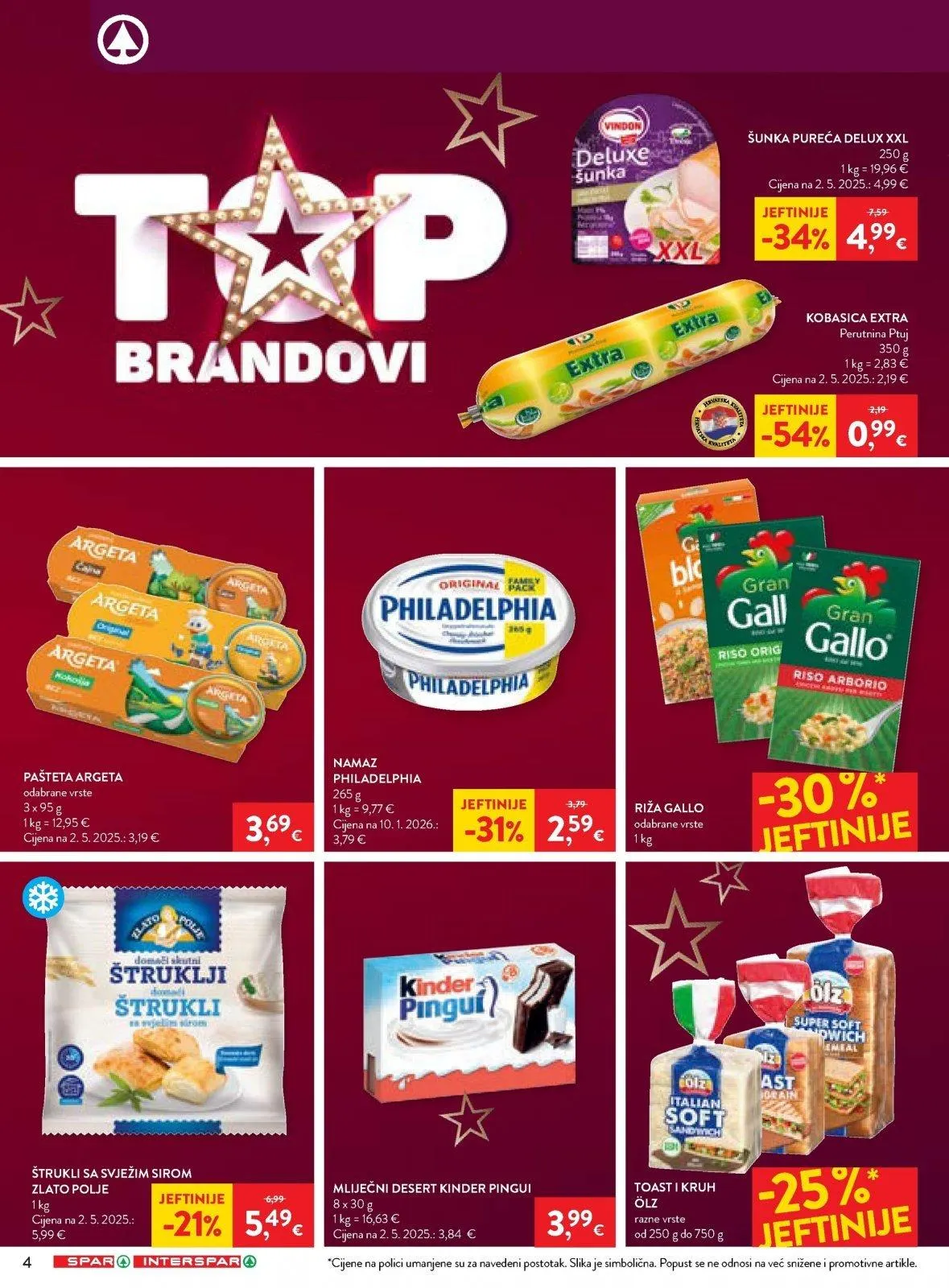 Katalog Spar katalog do 10.03.2026 od 5. ožujka do 10. ožujka 2026. - Pregled Stranica 4