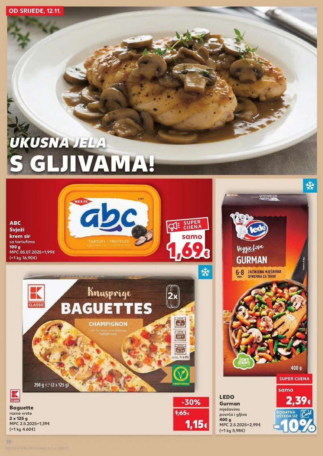 Katalog Kaufland katalog do 18.11.2025 od 12. studenoga do 18. studenoga 2025. - Pregled Stranica 18