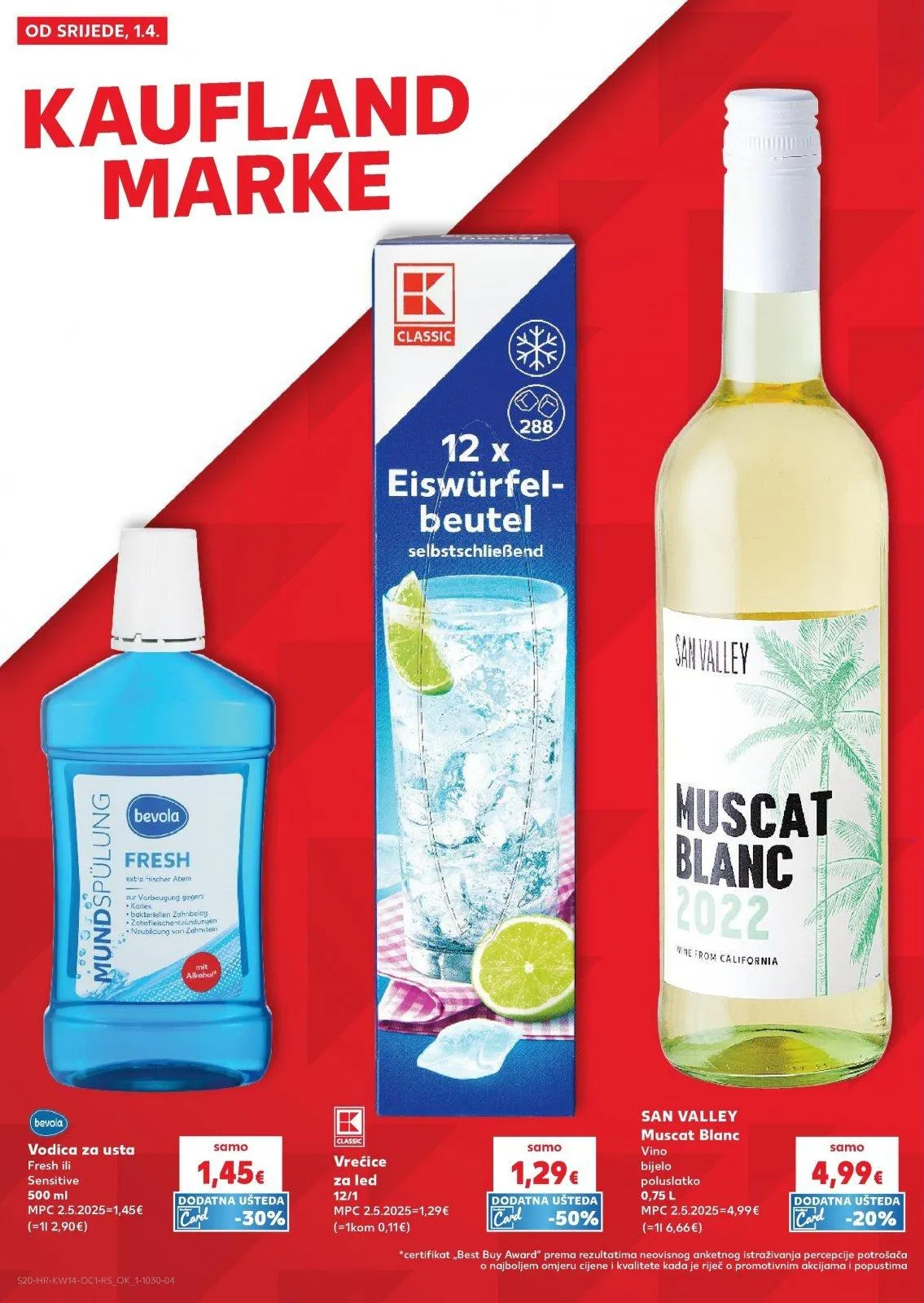 Katalog Kaufland katalog do 07.04.2026 od 1. travnja do 7. travnja 2026. - Pregled Stranica 20