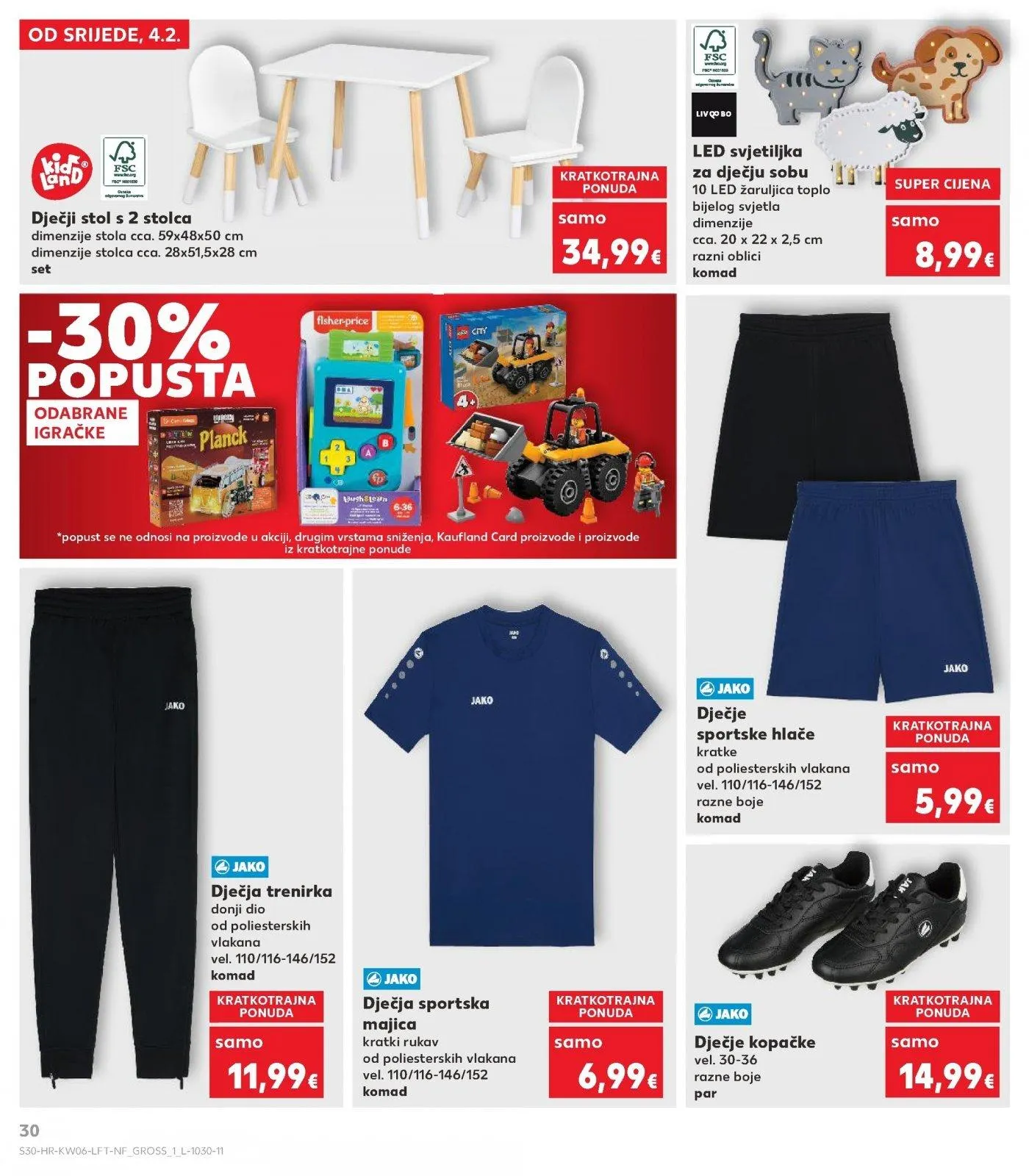 Katalog Kaufland katalog do 10.02.2026 od 4. veljače do 10. veljače 2026. - Pregled Stranica 30