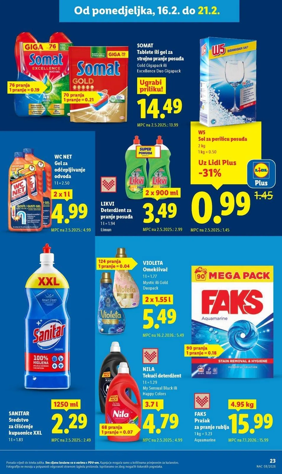 Katalog Lidl katalog do 21.02.2026 od 12. veljače do 21. veljače 2026. - Pregled Stranica 23