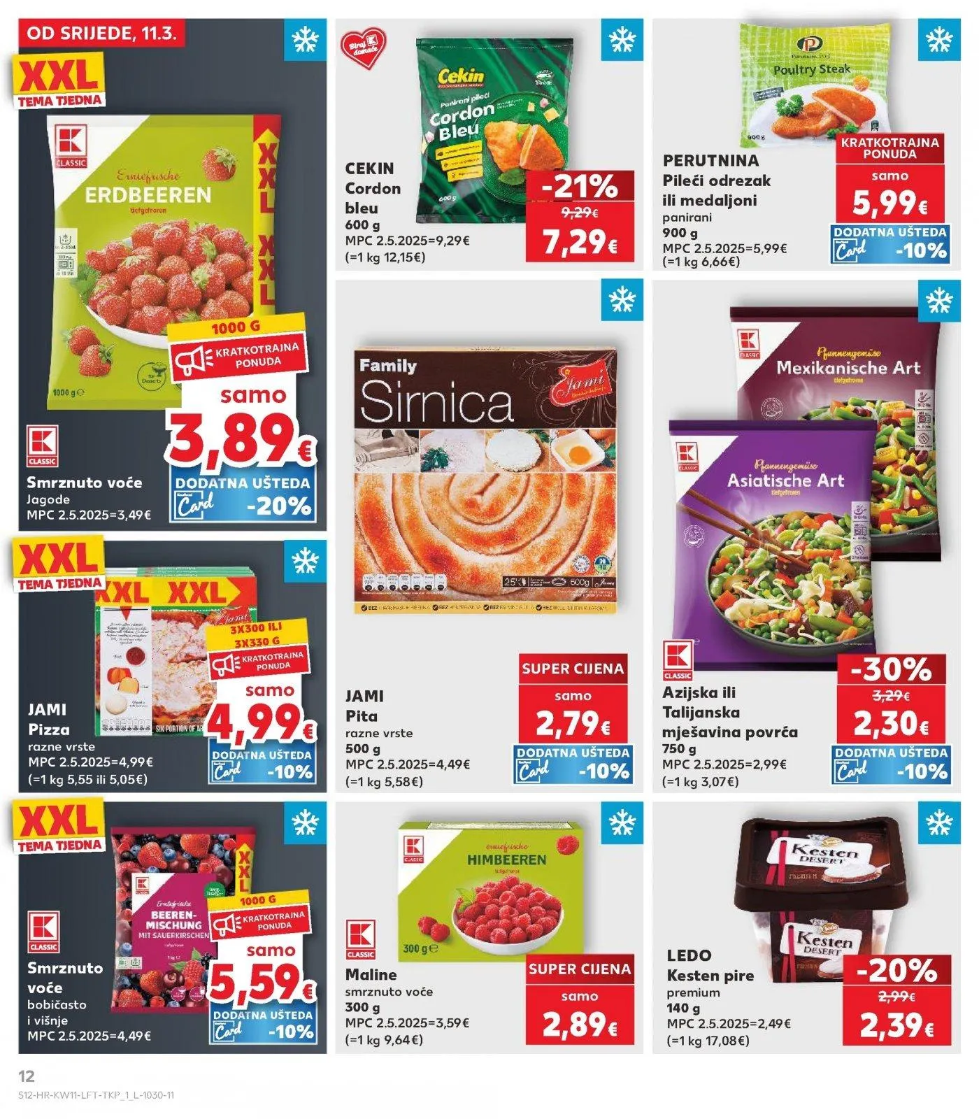 Katalog Kaufland katalog do 17.03.2026 od 11. ožujka do 17. ožujka 2026. - Pregled Stranica 12