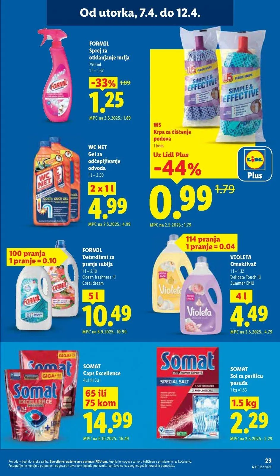 Katalog Lidl katalog do 12.04.2026 od 2. travnja do 12. travnja 2026. - Pregled Stranica 23