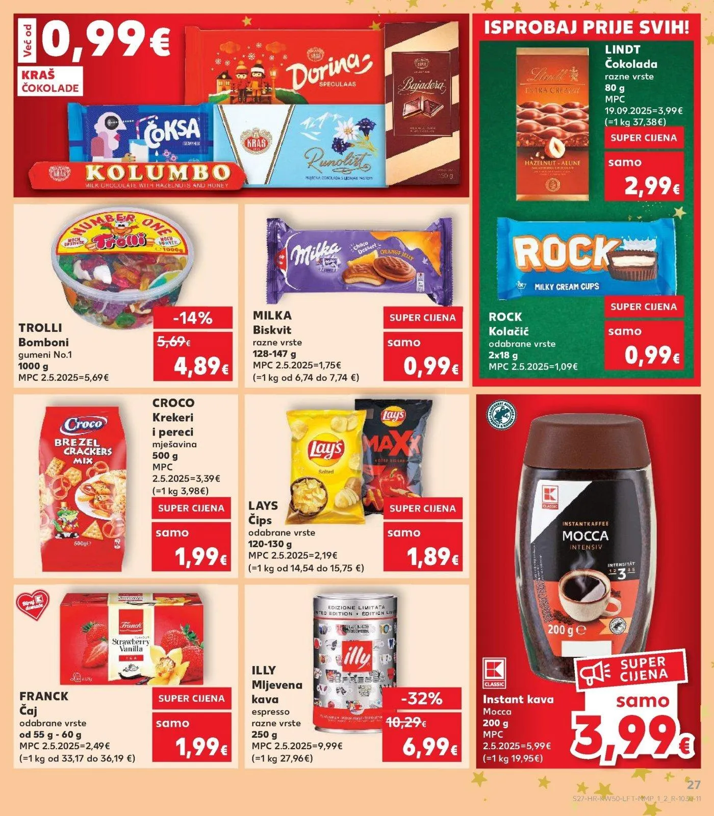 Katalog Kaufland katalog do 16.12.2025 od 10. prosinca do 16. prosinca 2025. - Pregled Stranica 27