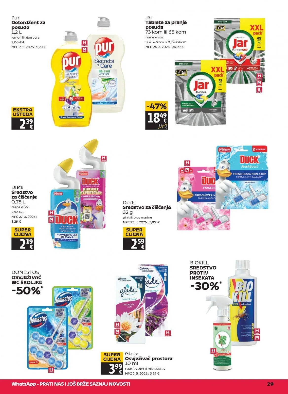 Katalog Tommy katalog do 22.04.2026 od 16. travnja do 22. travnja 2026. - Pregled Stranica 29