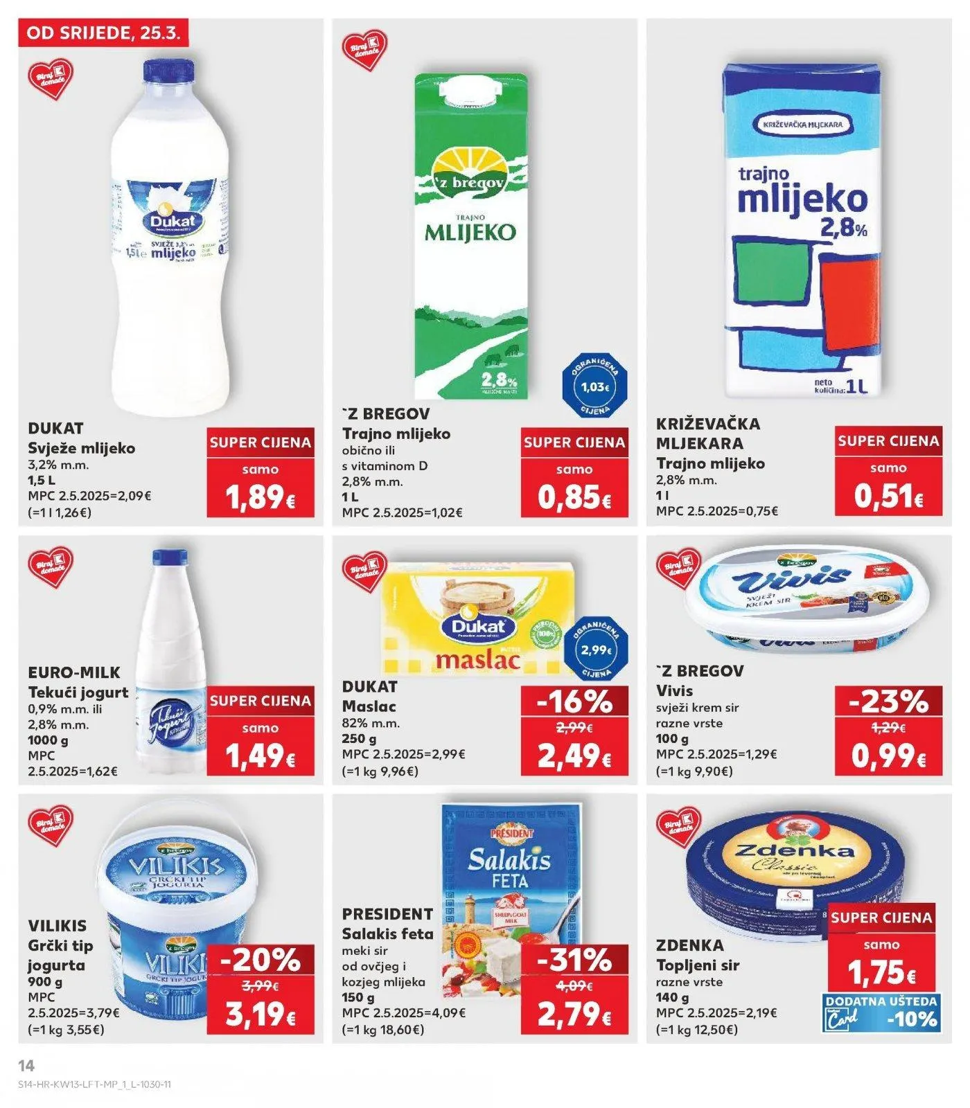 Katalog Kaufland katalog do 31.03.2026 od 25. ožujka do 31. ožujka 2026. - Pregled Stranica 14