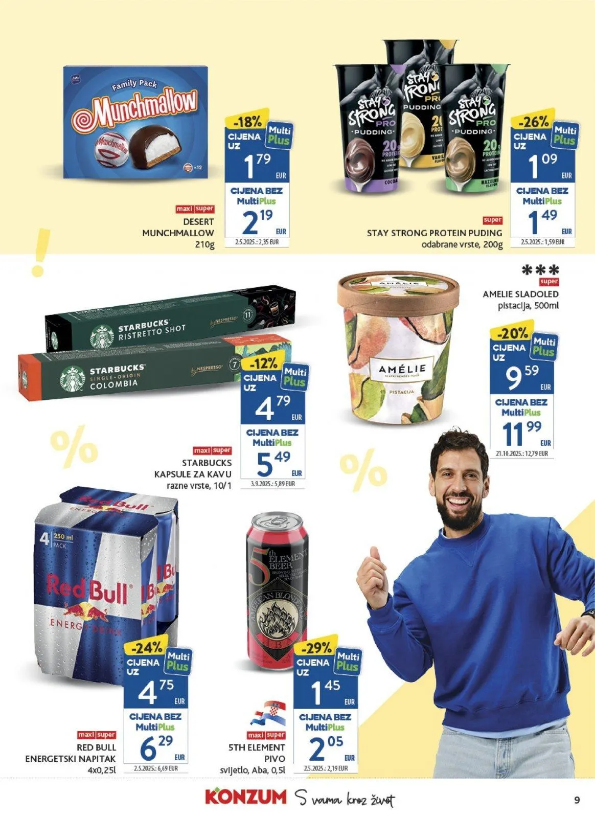 Katalog Konzum katalog do 27.01.2026 od 22. siječnja do 27. siječnja 2026. - Pregled Stranica 9