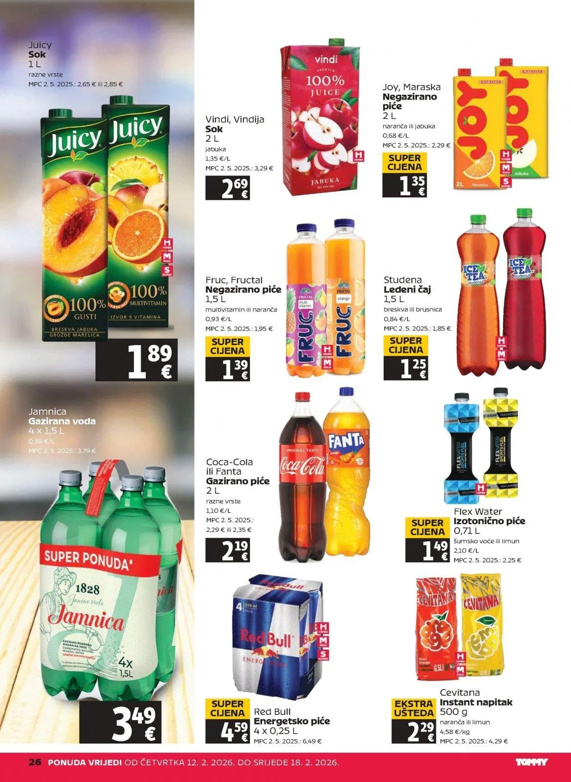 Katalog Tommy katalog do 18.02.2026 od 12. veljače do 18. veljače 2026. - Pregled Stranica 26