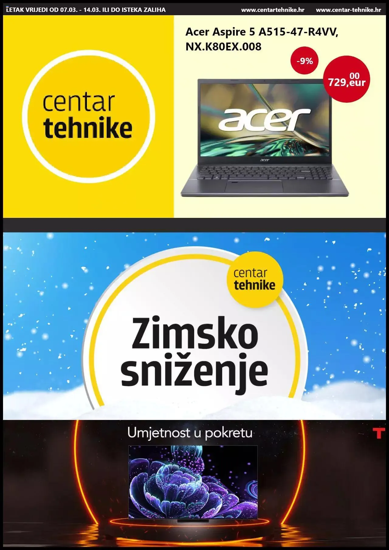 Katalog Katalog Centar Tehnike od 7. ožujka do 14. ožujka 2024. - Pregled Stranica
