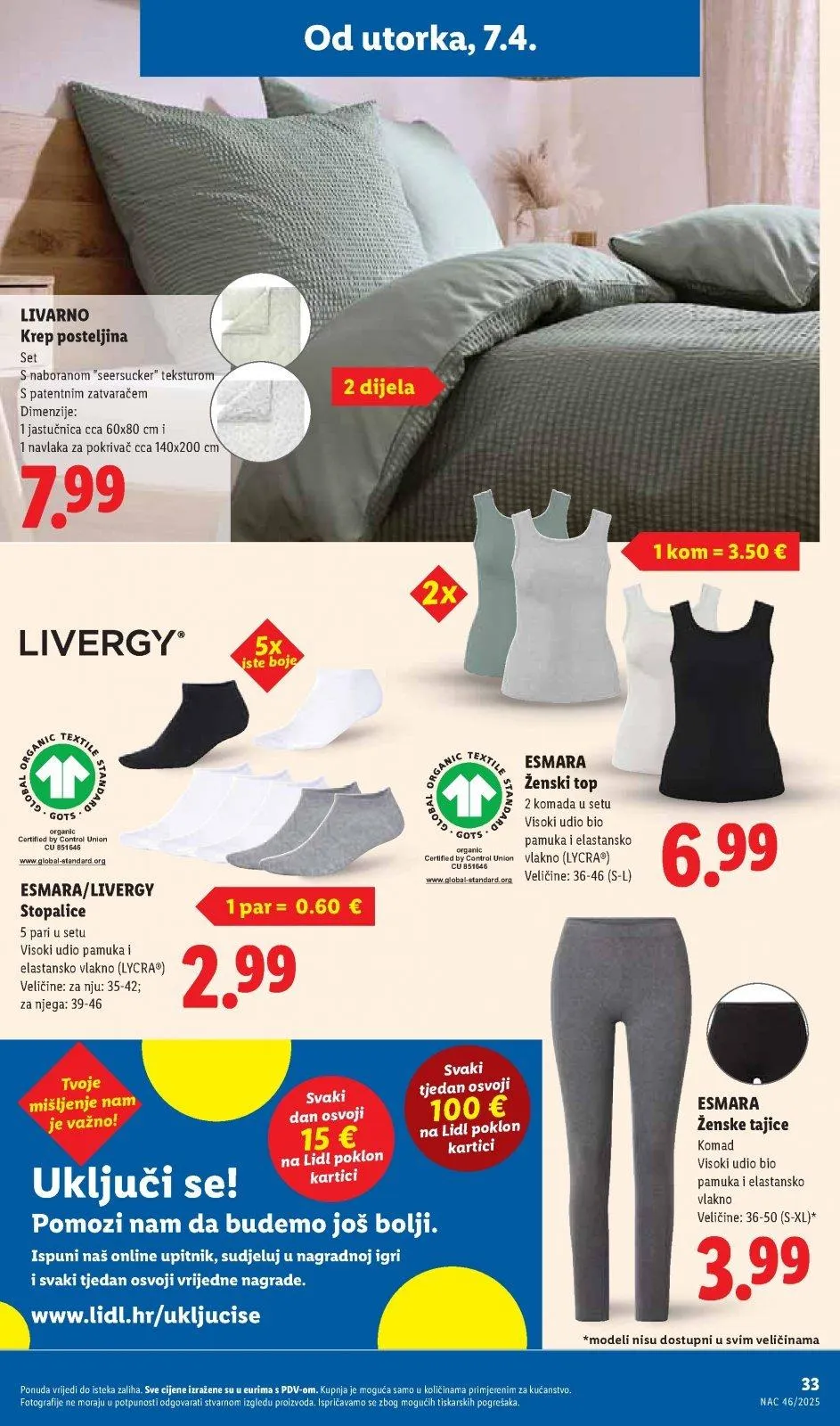 Katalog Lidl katalog do 12.04.2026 od 2. travnja do 12. travnja 2026. - Pregled Stranica 33