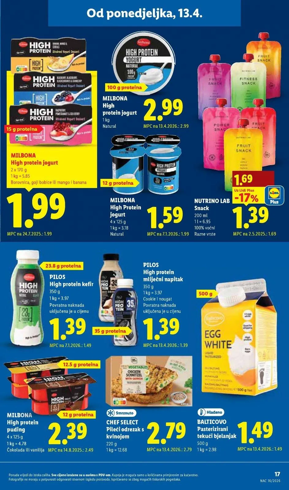Katalog Lidl katalog do 19.04.2026 od 9. travnja do 19. travnja 2026. - Pregled Stranica 17