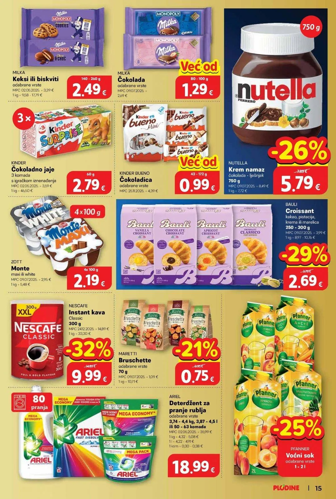 Katalog Plodine katalog do 14.04.2026 od 8. travnja do 14. travnja 2026. - Pregled Stranica 15