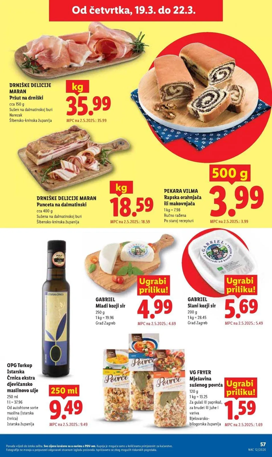 Katalog Lidl katalog do 22.03.2026 od 12. ožujka do 22. ožujka 2026. - Pregled Stranica 57