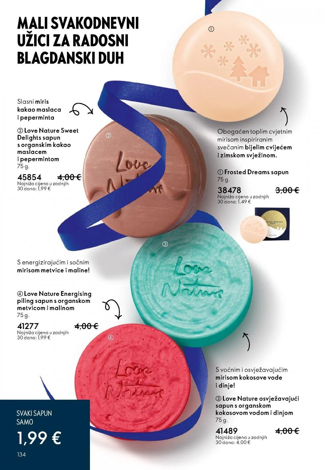 Katalog Oriflame katalog do 30.12.2025 od 11. prosinca do 30. prosinca 2025. - Pregled Stranica 134